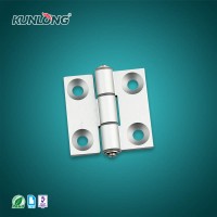 Quite and light damping effect Aluminum accessories Aluminium Glass Door Concealed Hinge for industry door hinge