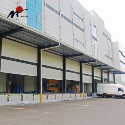 Factory Remote Control Overhead Industrial Solid Sectional Door Design