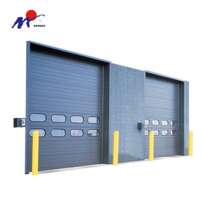 China Steel Overhead Vertical Lifting Industrial Door