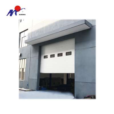 China New Design High Lifting Overhead Industrial Sectional Door