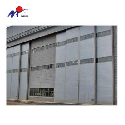 Large the most modern automatic industrial sliding door for factory