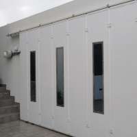 new style sliding door bi-side sliding garage door